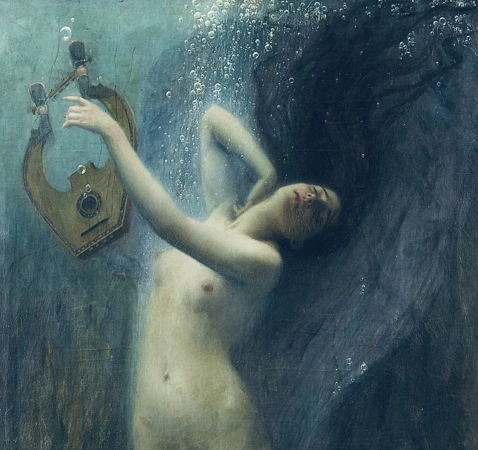 La morte di Saffo - dettaglio